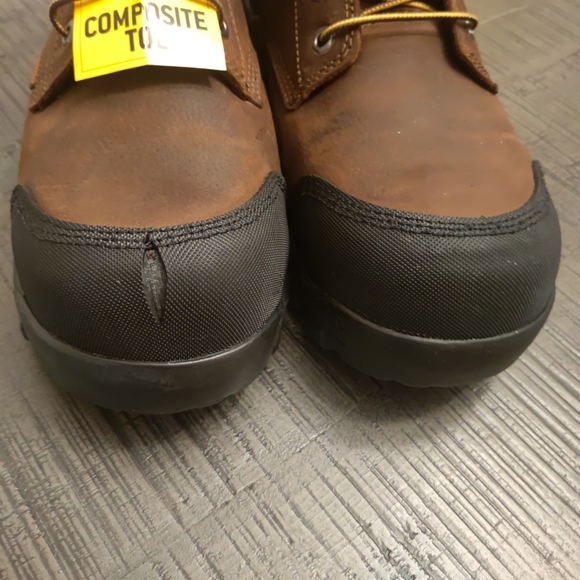 Carhartt Men's Rugged Flex 6'' Waterproof MetGuard Composite Toe Work Boots - Picture 9 of 10